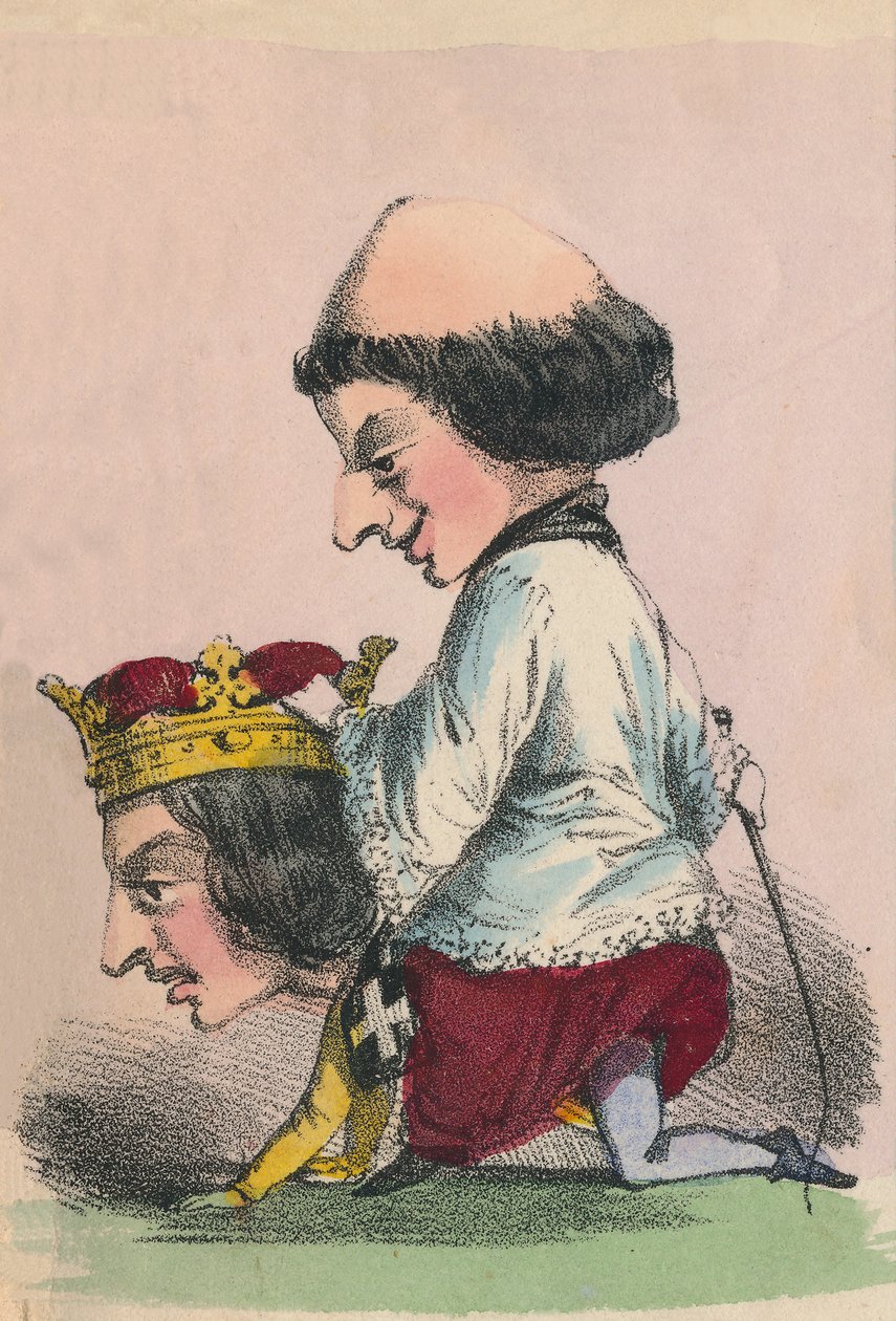 Hendrik II, 1856 door Alfred Crowquill