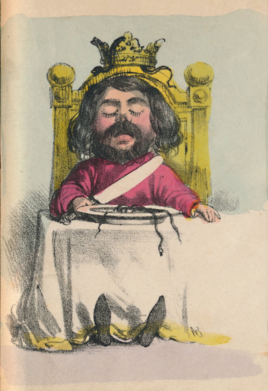 Henry I, 1856 door Alfred Crowquill