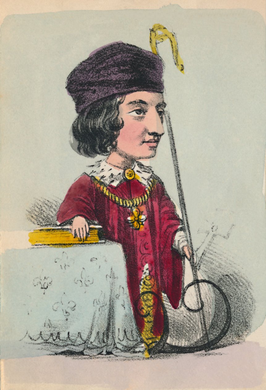 Hendrik VI, 1856 door Alfred Crowquill