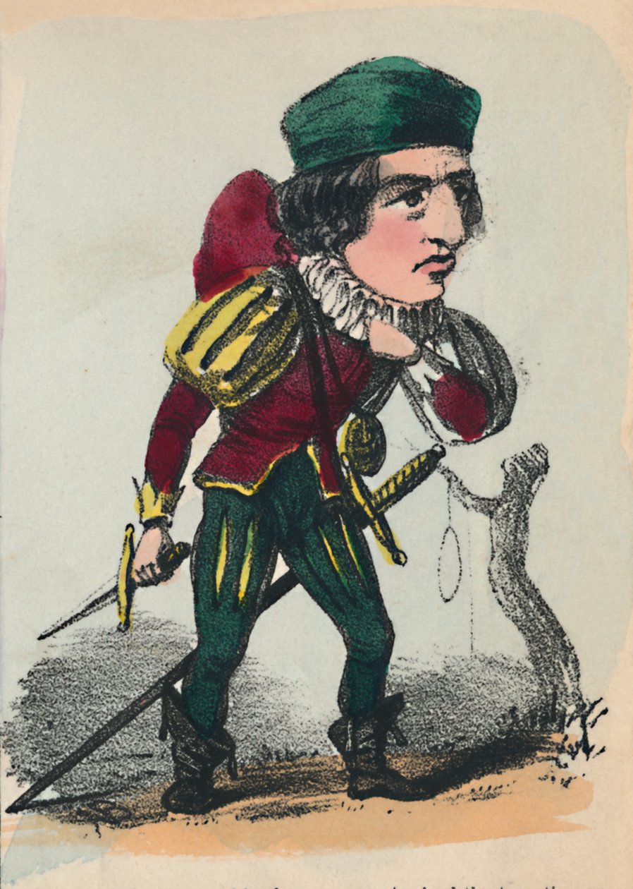 Richard III, 1856 door Alfred Crowquill