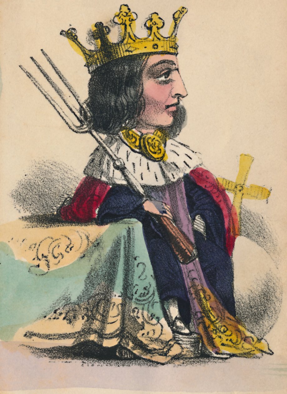 Richard II, 1856 door Alfred Crowquill