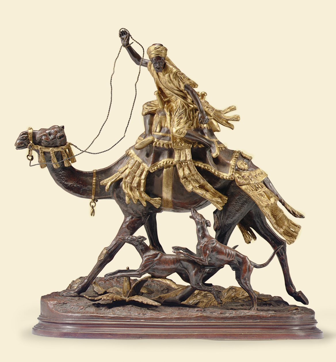 Jacht in de Sahara door Alfred Dubucand