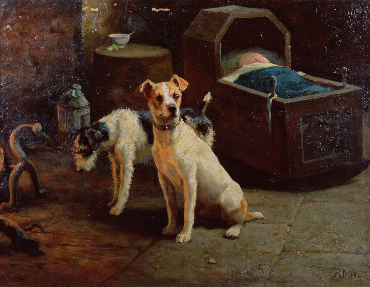 De Wacht Houden door Alfred Duke