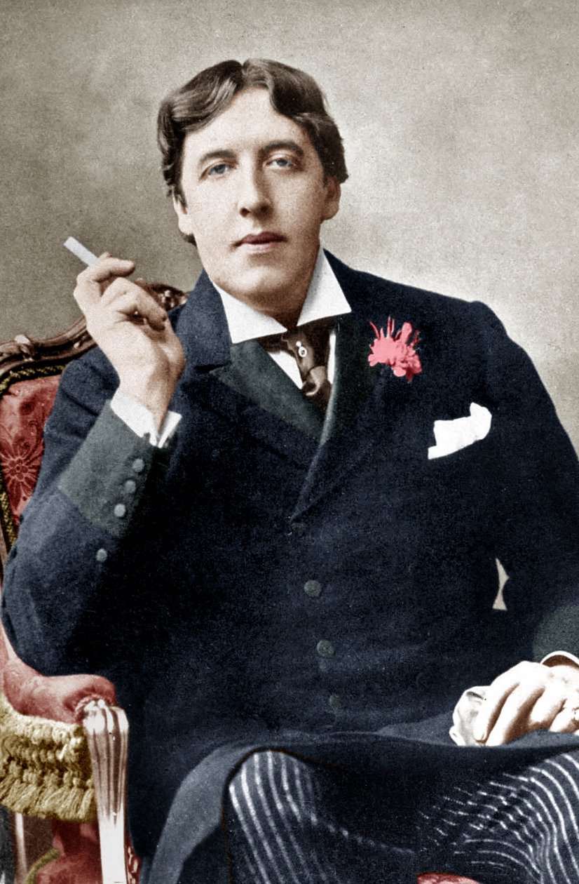 Oscar Wilde, c. 1892 door Alfred Ellis and Walery