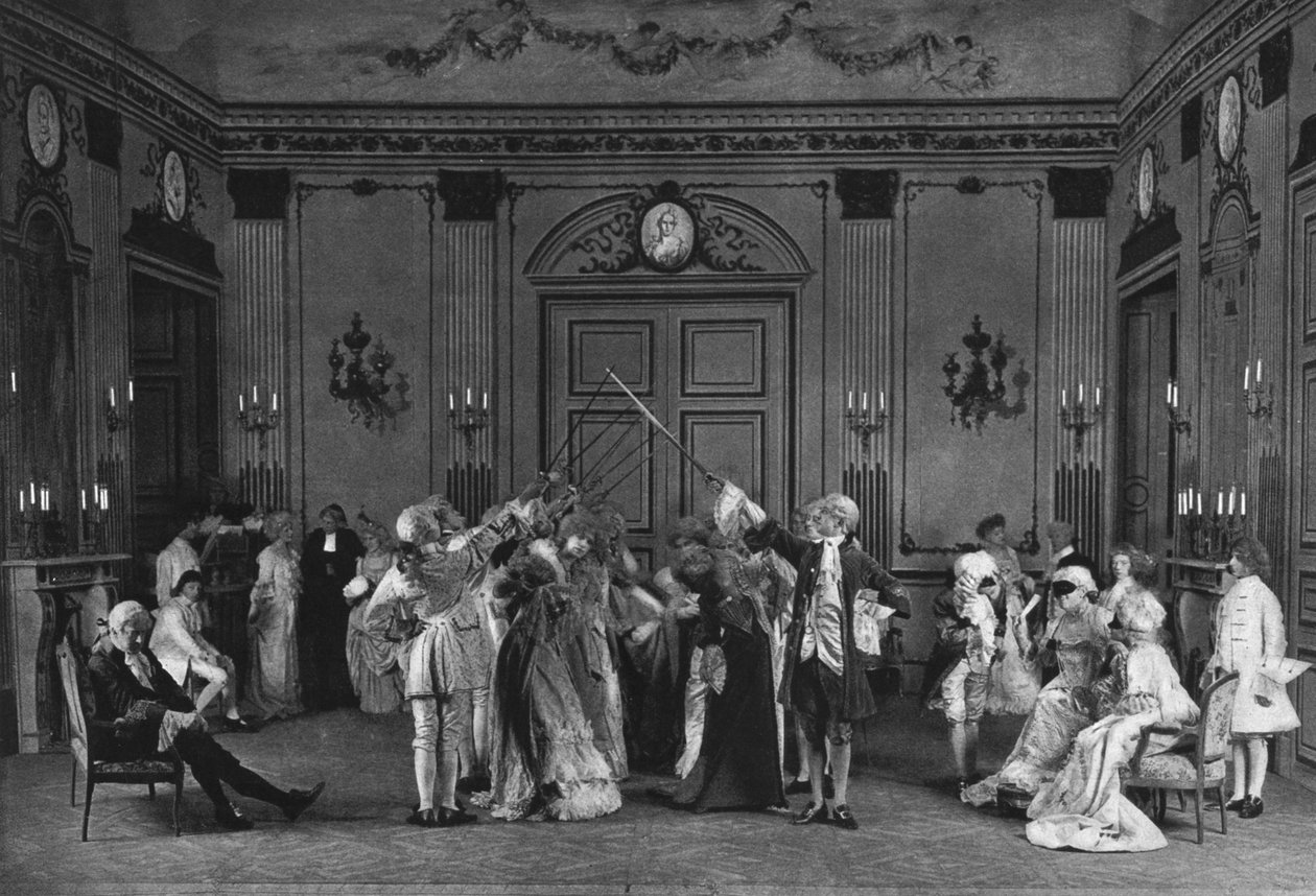 La Pompadour door Alfred Ellis and Walery