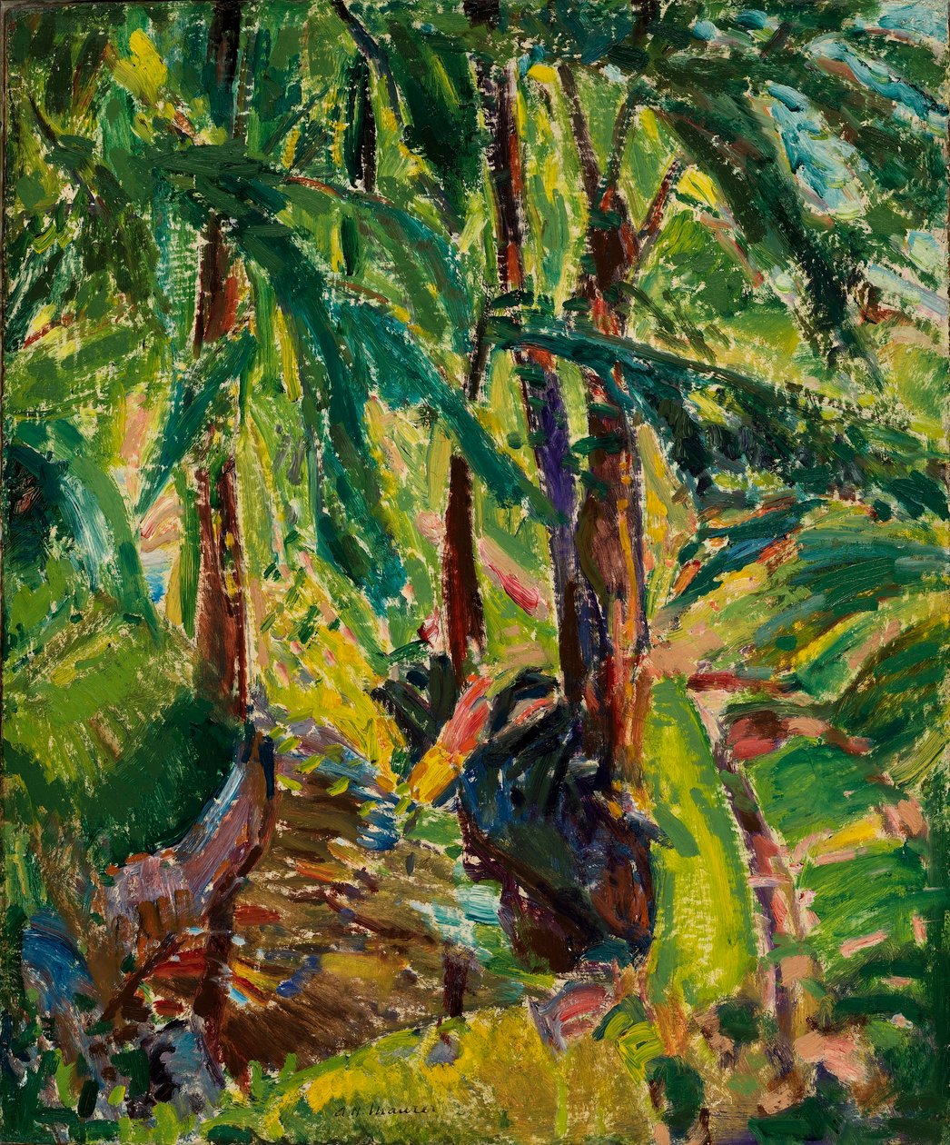 Landschap door Alfred H. Maurer