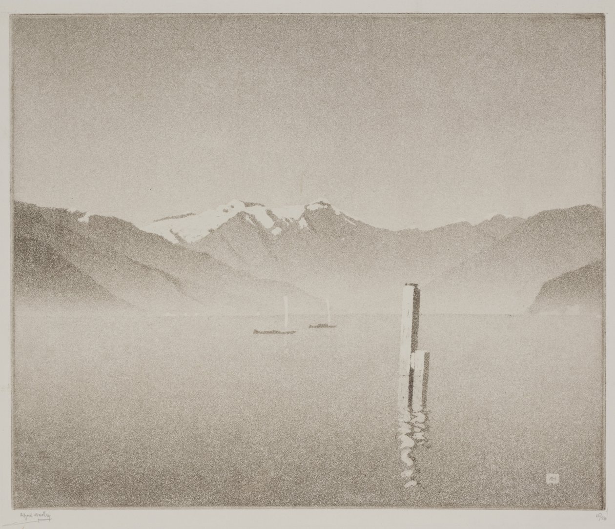 Comomeer door Alfred Hartley
