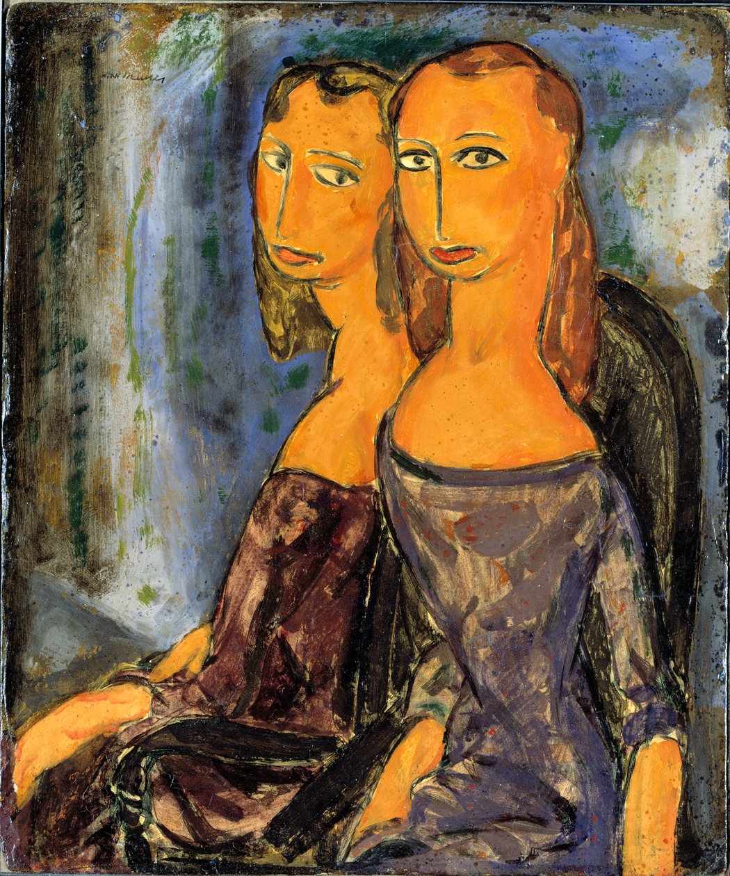 Twee vrouwen, ca. 1926 door Alfred Henry Maurer