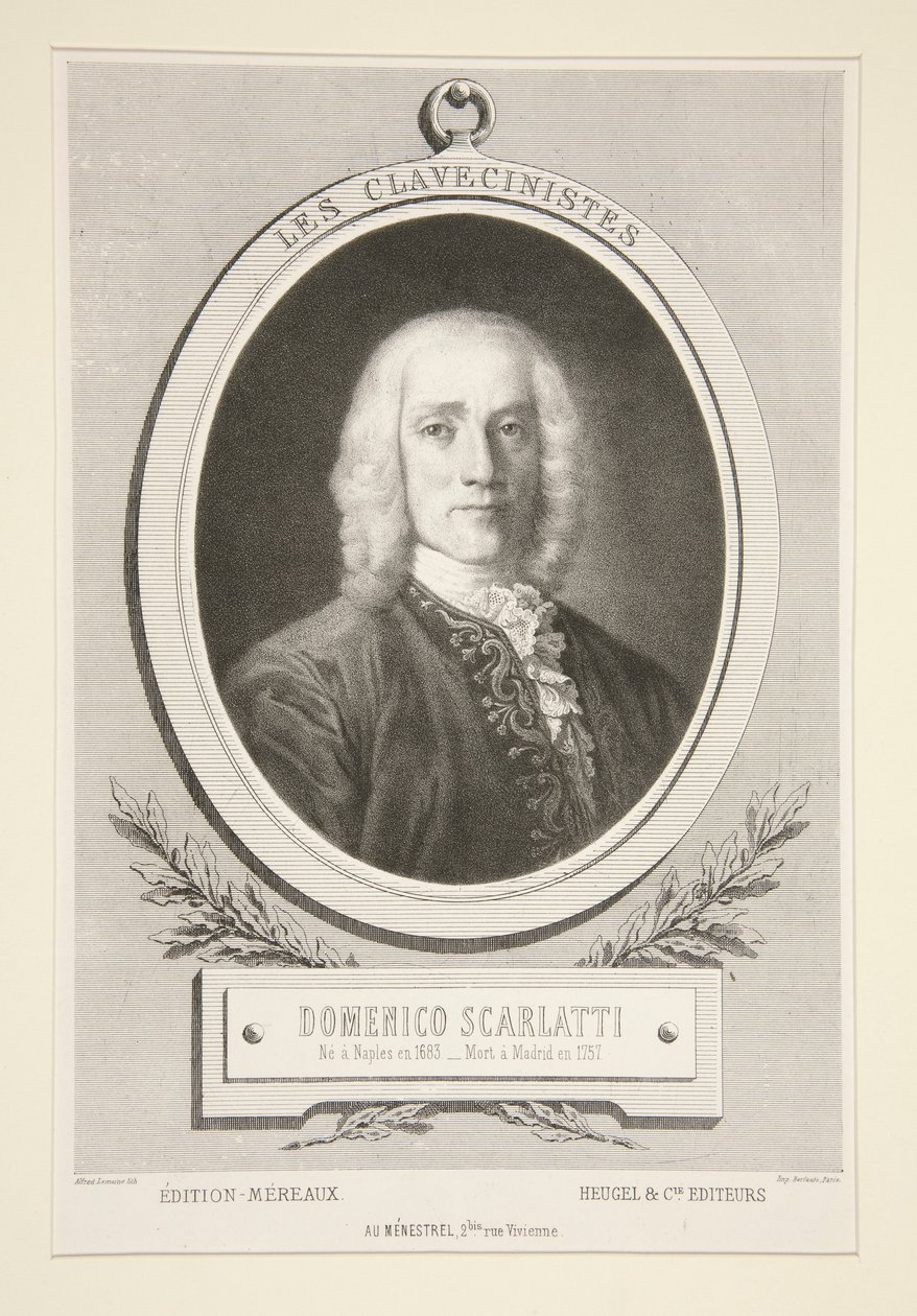 De Klavichordisten: Domenico Scarlatti door Alfred Lemoine