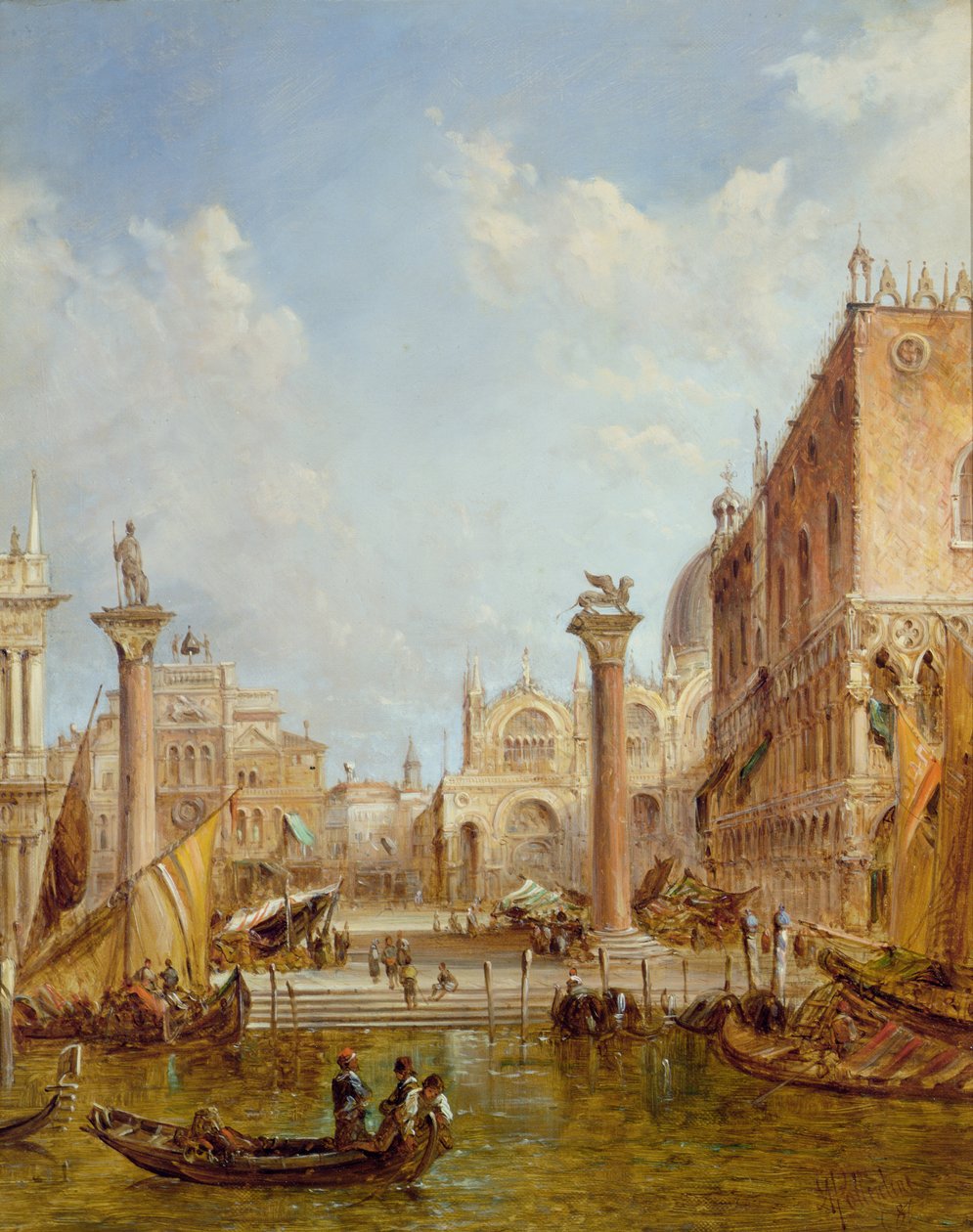 De zuil van St. Mark