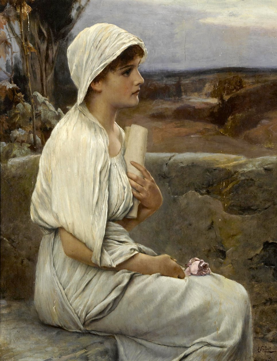 Hypatia door Alfred Seifert