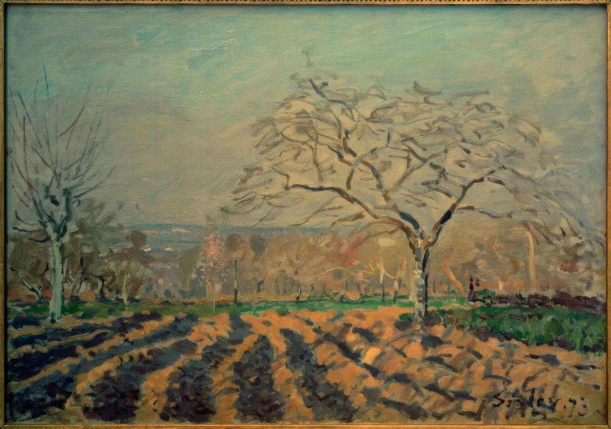 De voren door Alfred Sisley