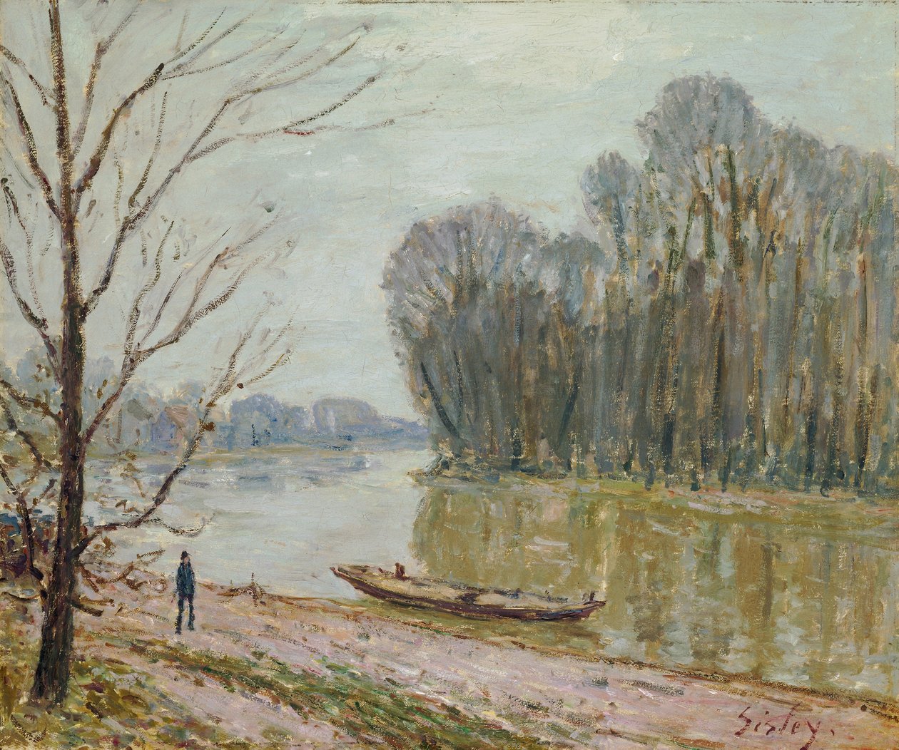 De Loire door Alfred Sisley