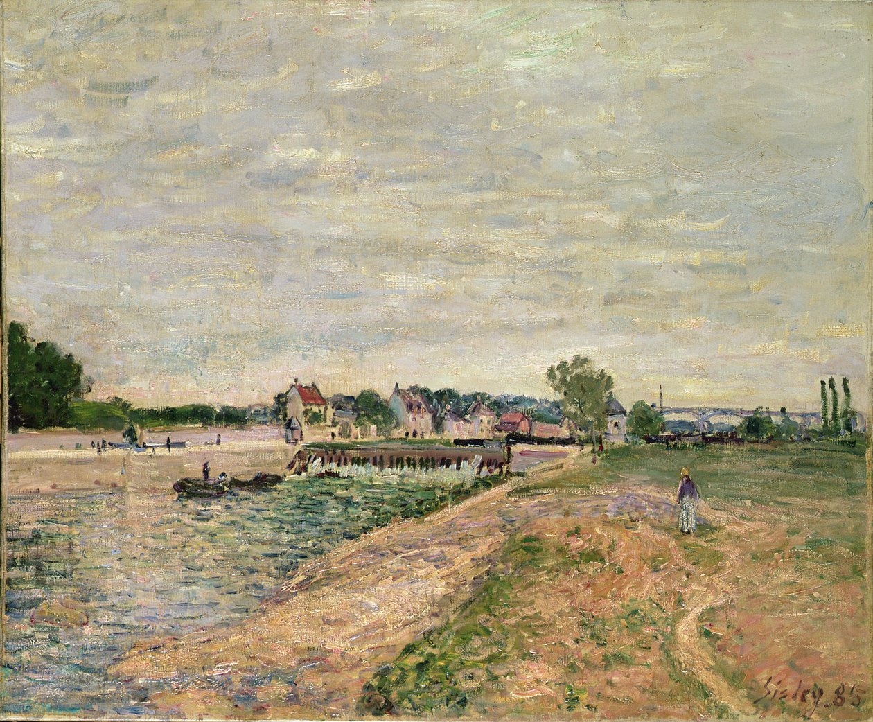 Onbekend beeld door Alfred Sisley