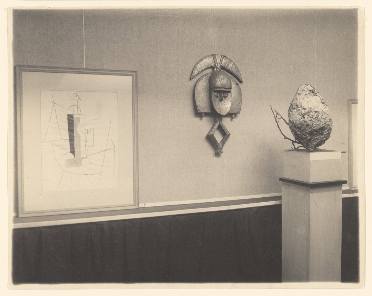 [Detail van Picasso-Braque Tentoonstelling bij 291]. door Alfred Stieglitz