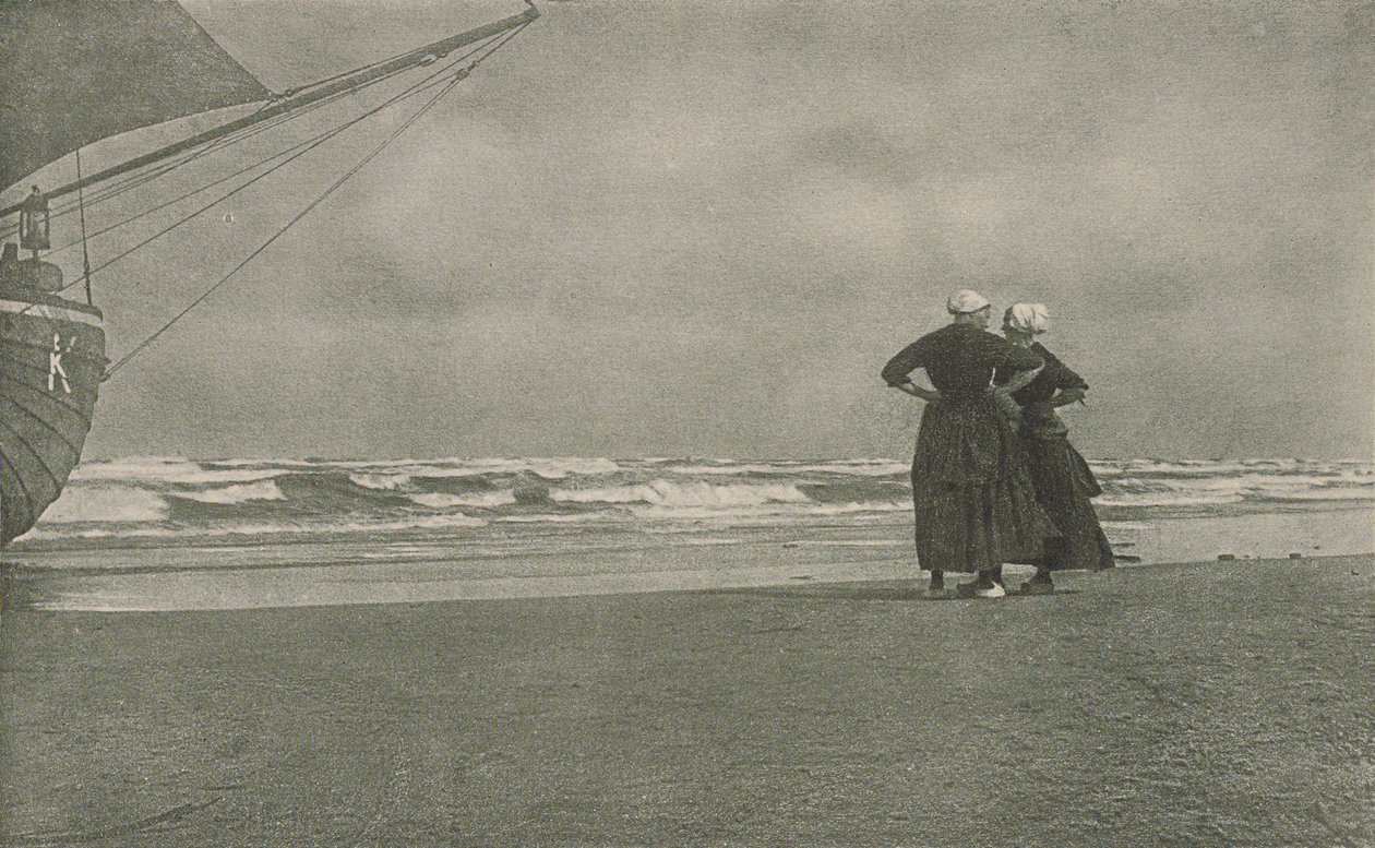 Roddelen, Katwijk door Alfred Stieglitz