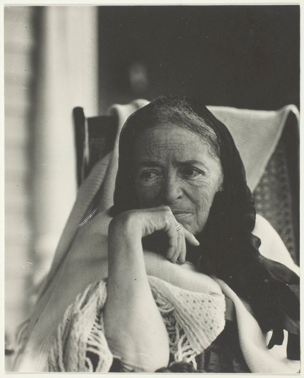 Hedwig Stieglitz door Alfred Stieglitz