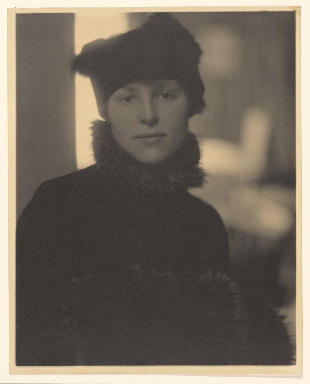Portret van Marie Rapp door Alfred Stieglitz