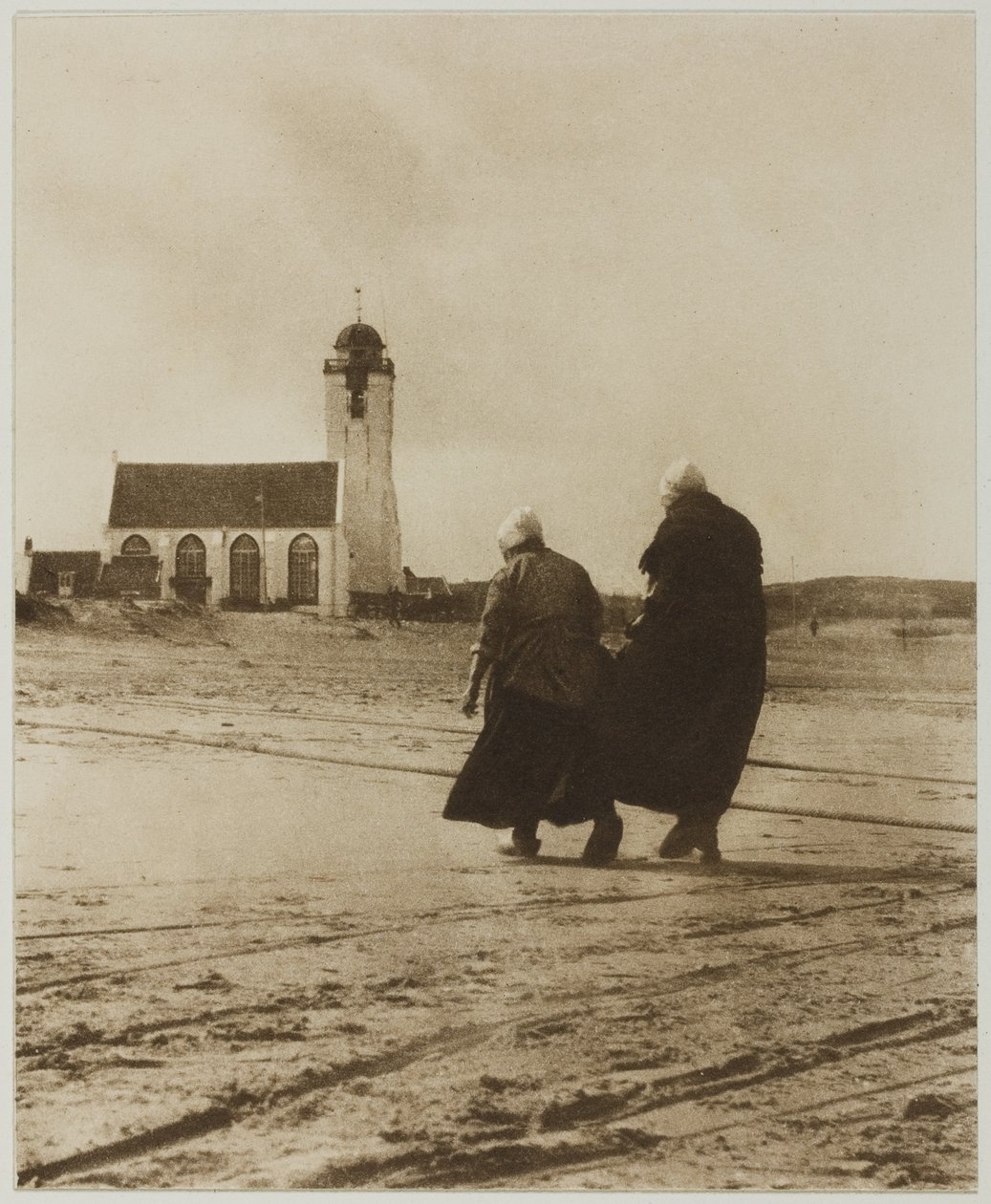 Haastig naar huis door Alfred Stieglitz