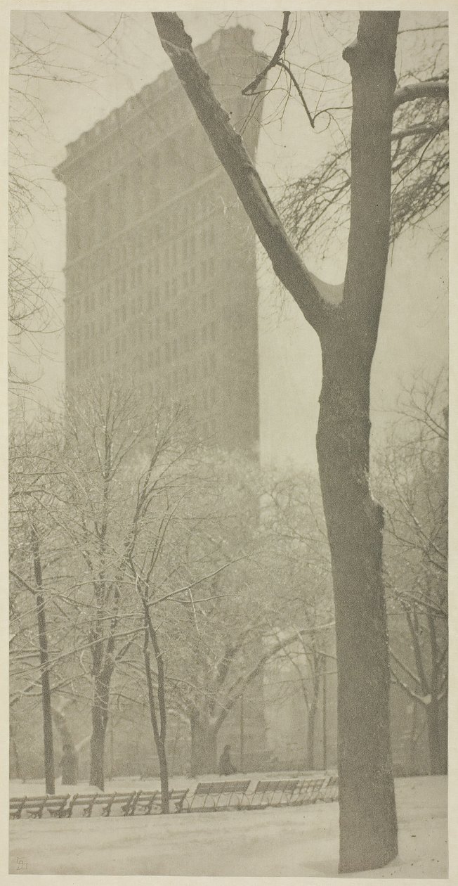 De Flatiron door Alfred Stieglitz