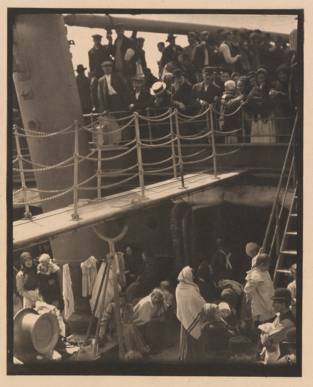 De stuurhut door Alfred Stieglitz