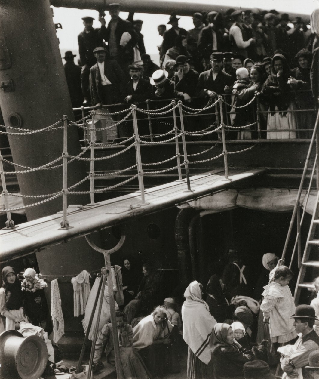 De Steerage door Alfred Stieglitz