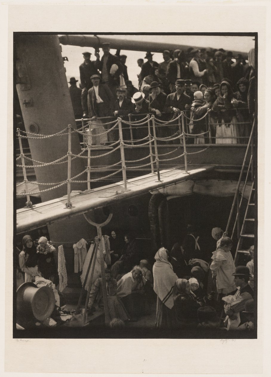 De Steerage door Alfred Stieglitz