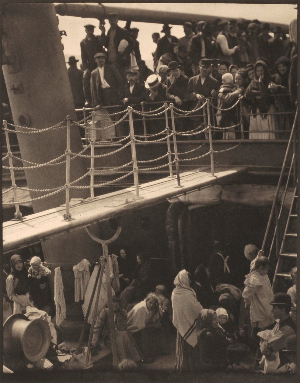 De Steerage door Alfred Stieglitz