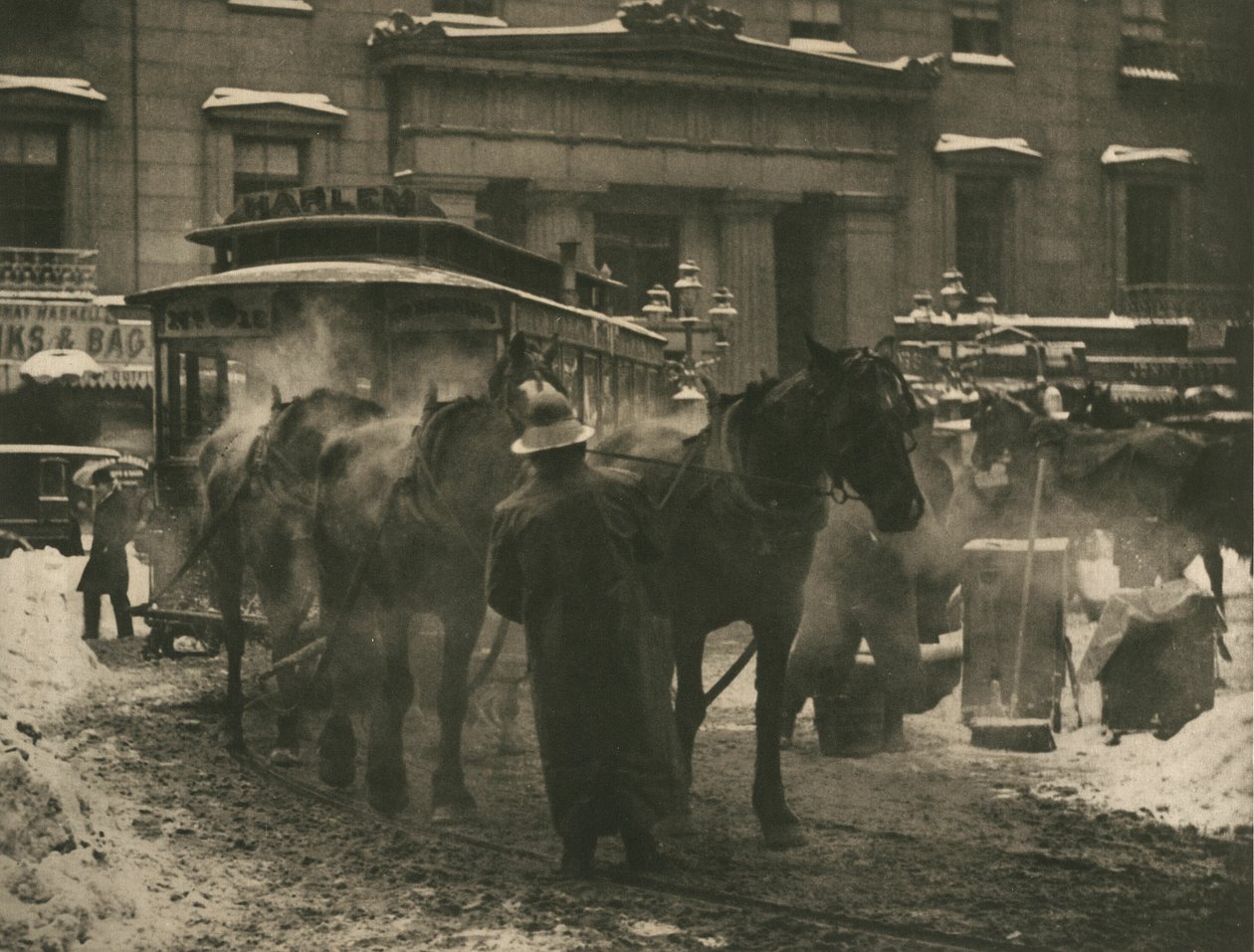 De terminal door Alfred Stieglitz