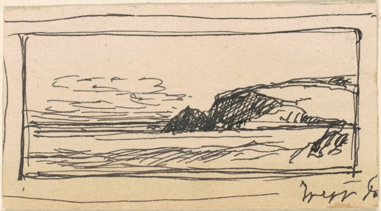 De Kust door Alfred Thompson Bricher