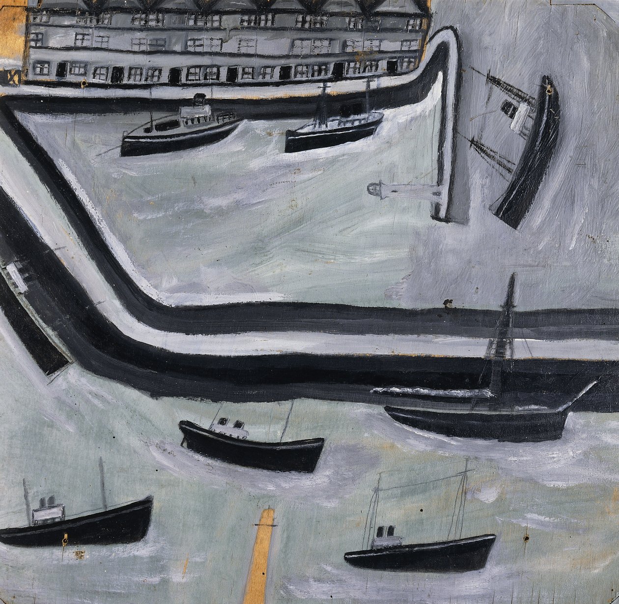 De Haven door Alfred Wallis