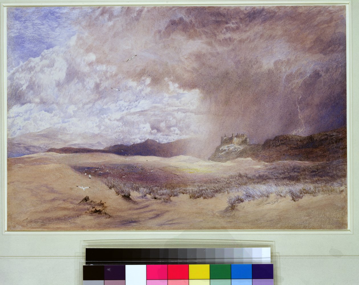 Kasteel Harlech door Alfred William Hunt