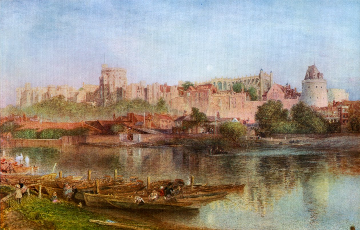 Windsor Castle door Alfred William Hunt