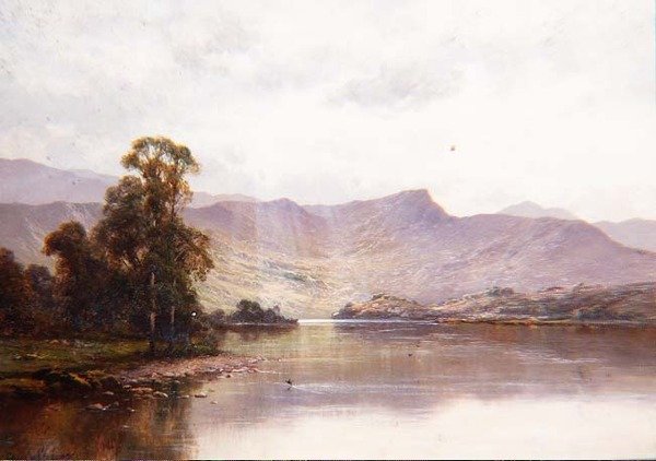 Rydal Water door Alfred de Breanski