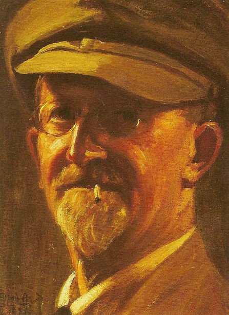 Zelfportret door Alfredo Andersen