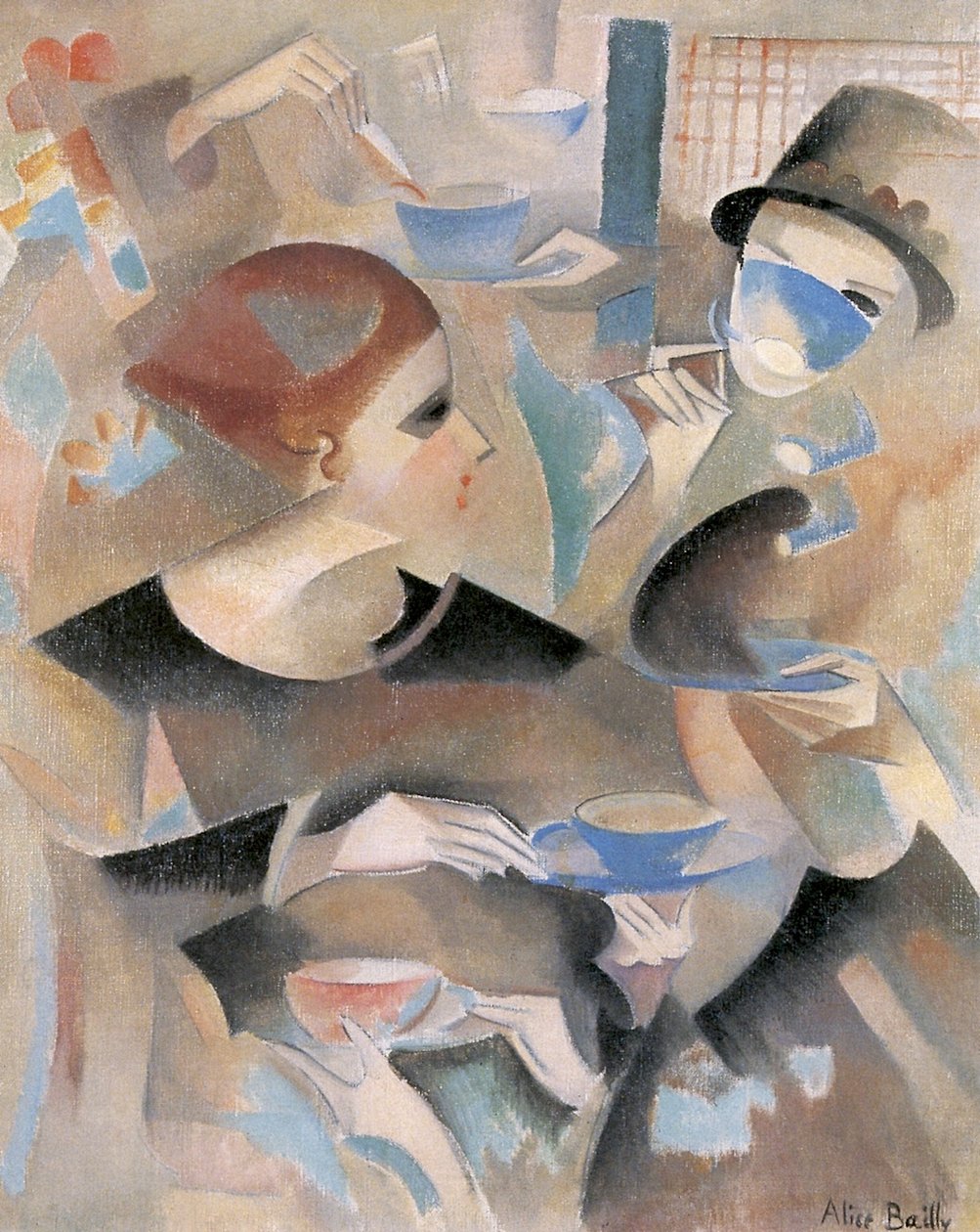 Theetijd door Alice Bailly