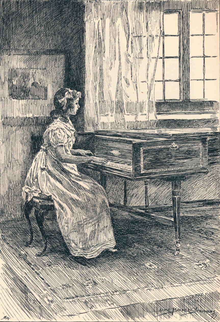 Illustratie bij John Halifax, Gentleman, ca. 1897 door Alice Barber Stephens