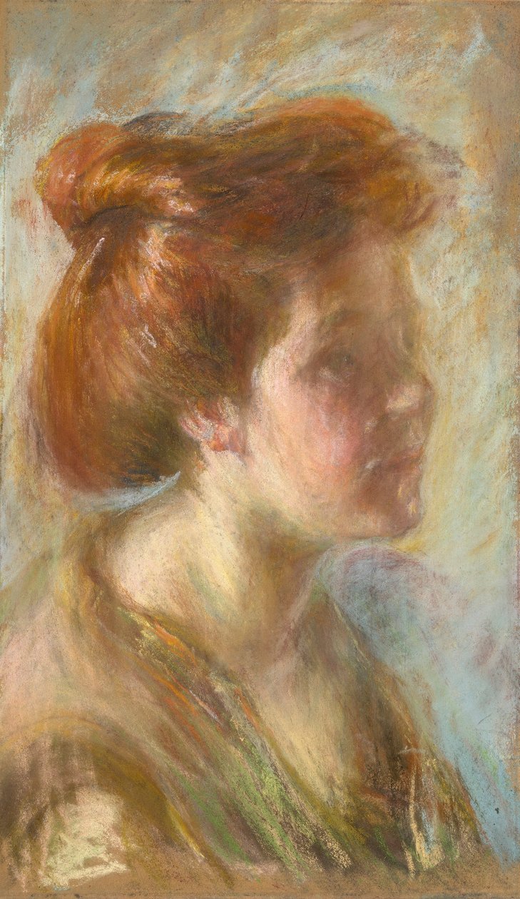 Meisje met Titiaans haar door Alice Pike Barney