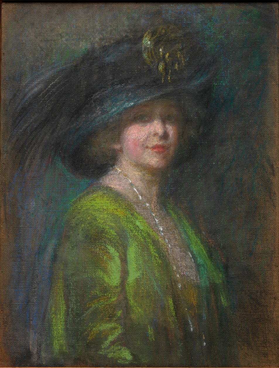 Hoed en schaduw door Alice Pike Barney