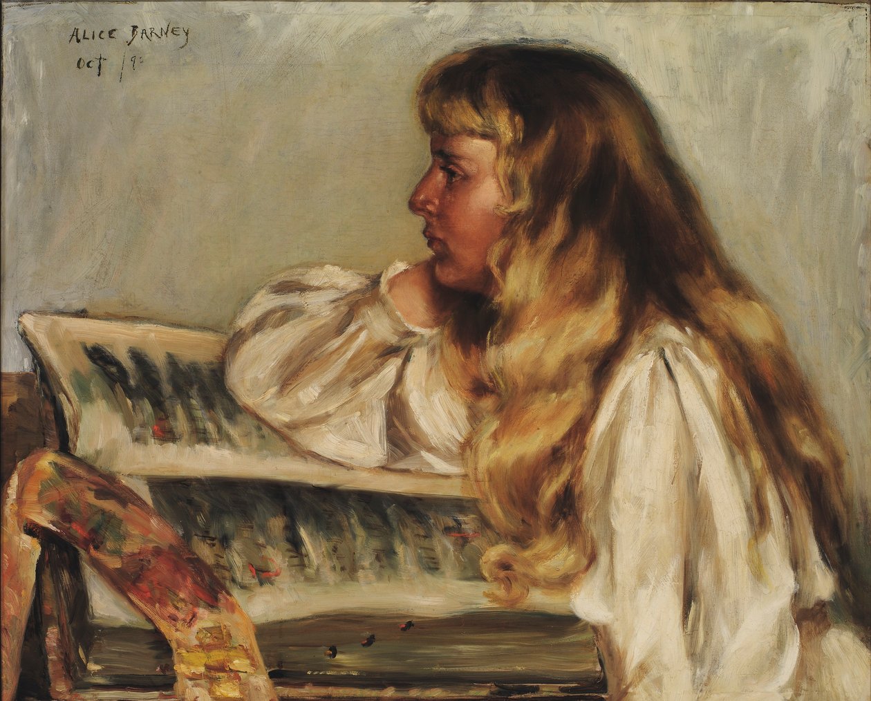 Natalie en Missaal door Alice Pike Barney