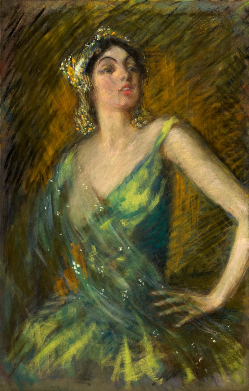 Ruth St. Denis, 1910 door Alice Pike Barney