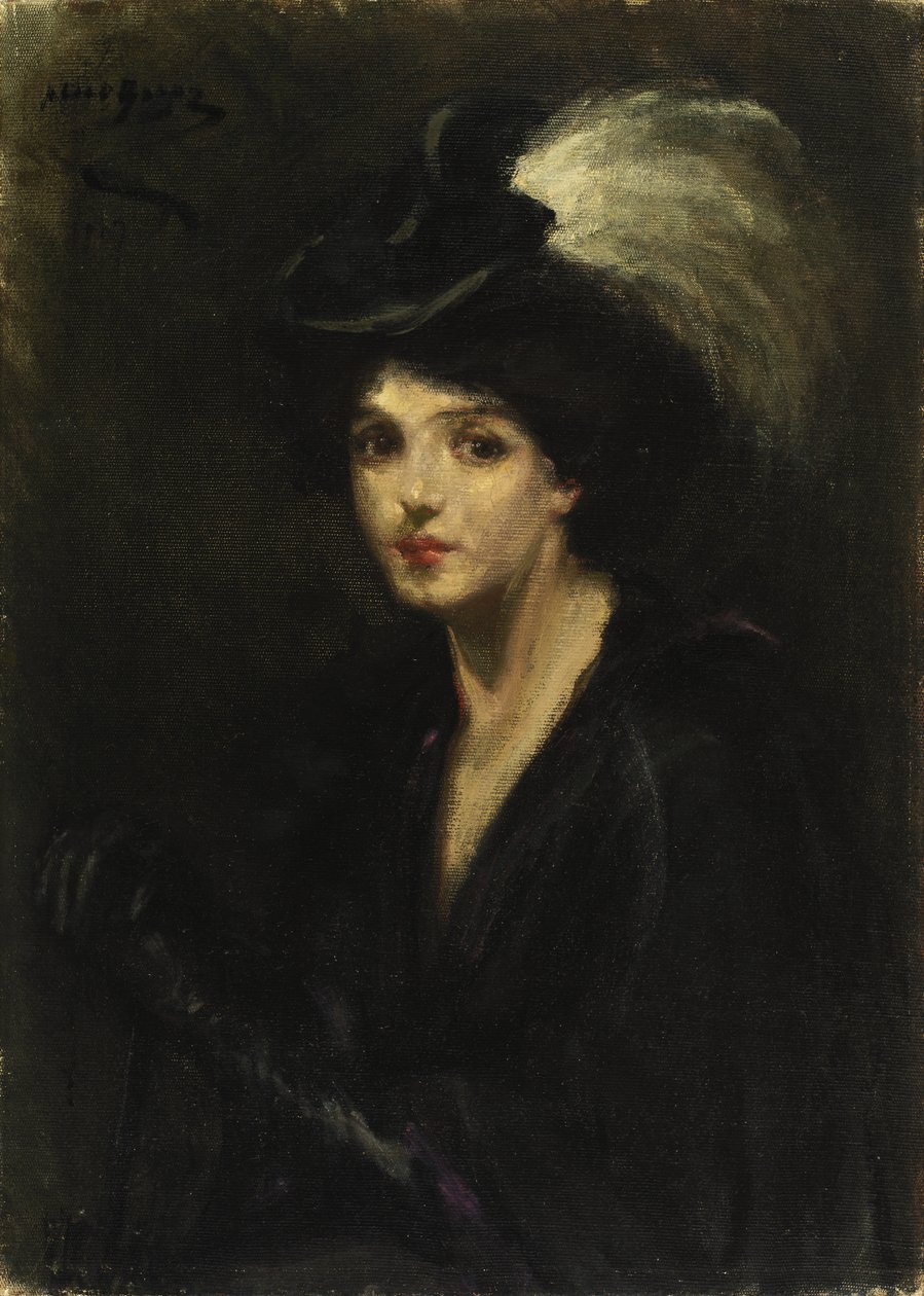 Wit Paradijs, ca. 1900 door Alice Pike Barney
