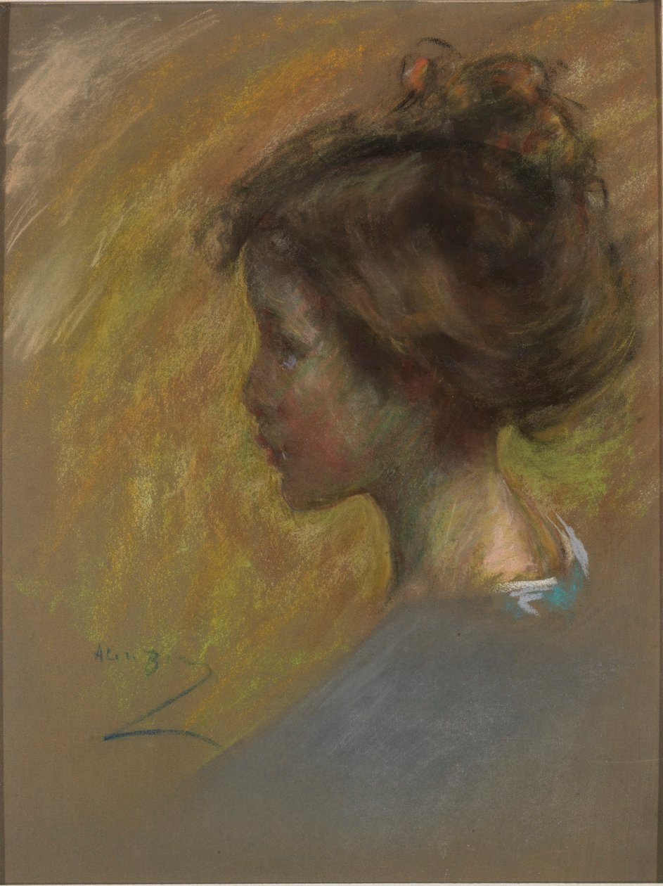 Jeugdig model door Alice Pike Barney