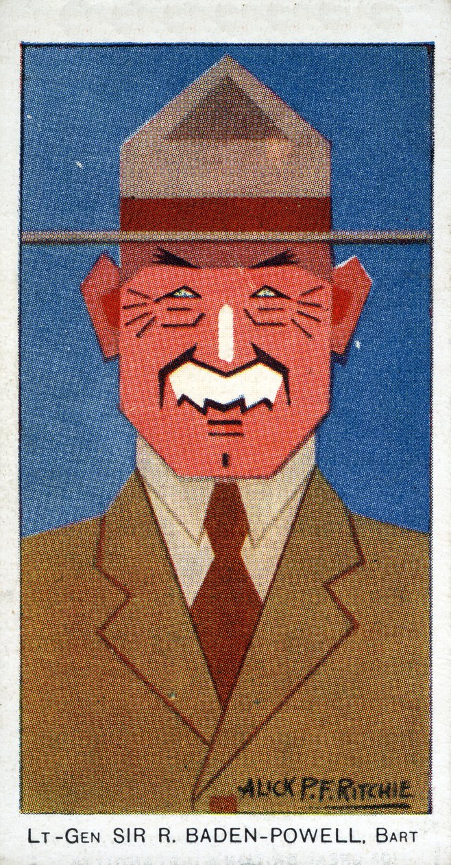 Luitenant-generaal Sir R. Baden-Powell, 1926 door Alick P. F. Ritchie
