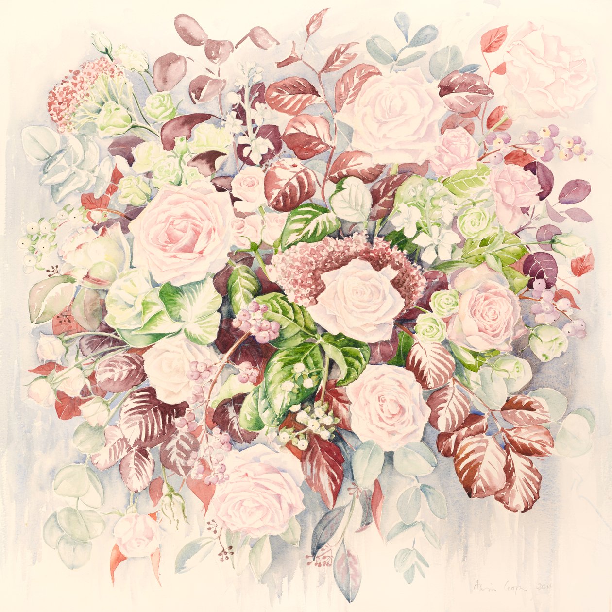 Bruidsbloemen, 2011 door Alison Cooper