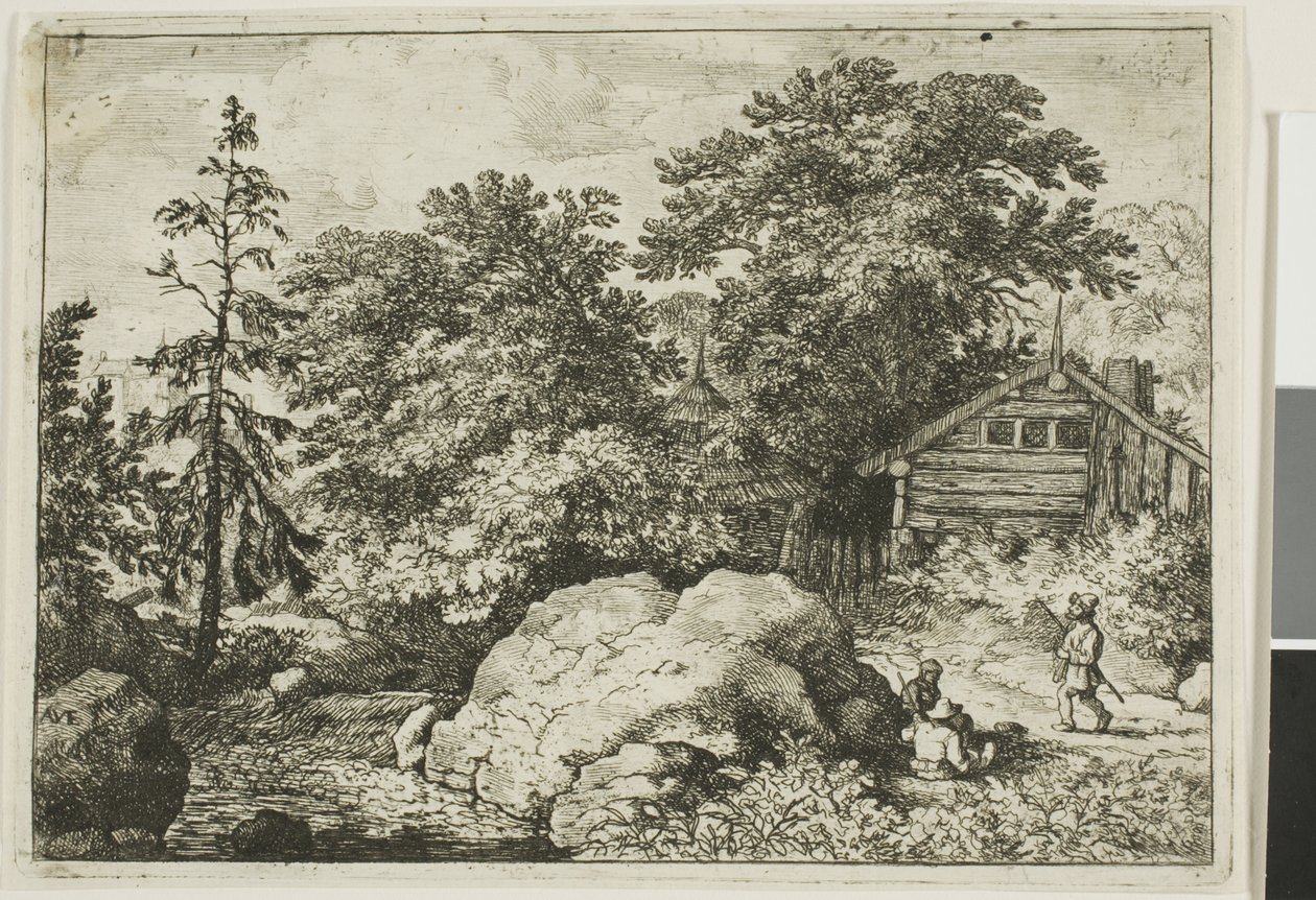 De heuvel door Allaert van Everdingen
