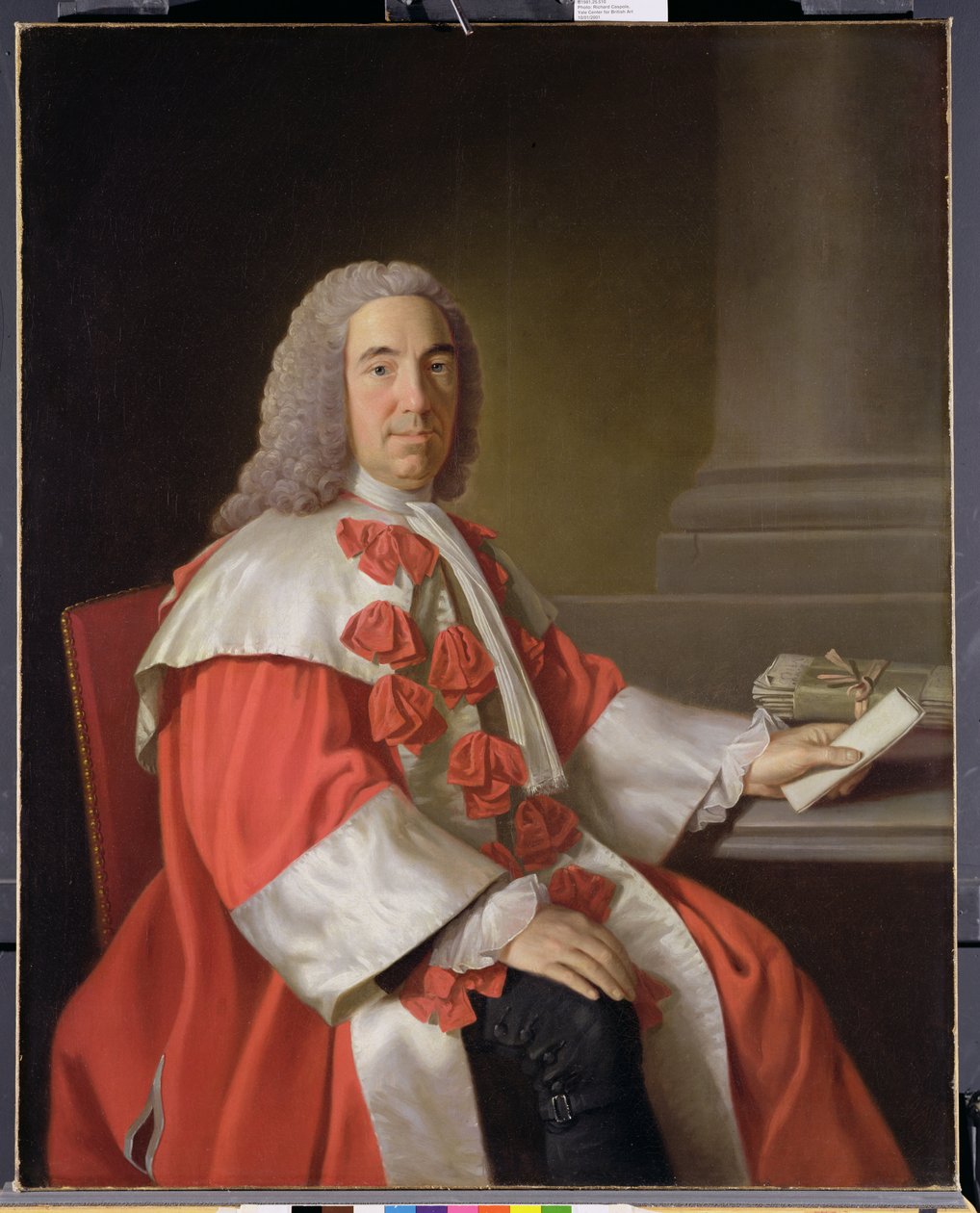 Alexander Boswell, Lord Auchinleck door Allan Ramsay