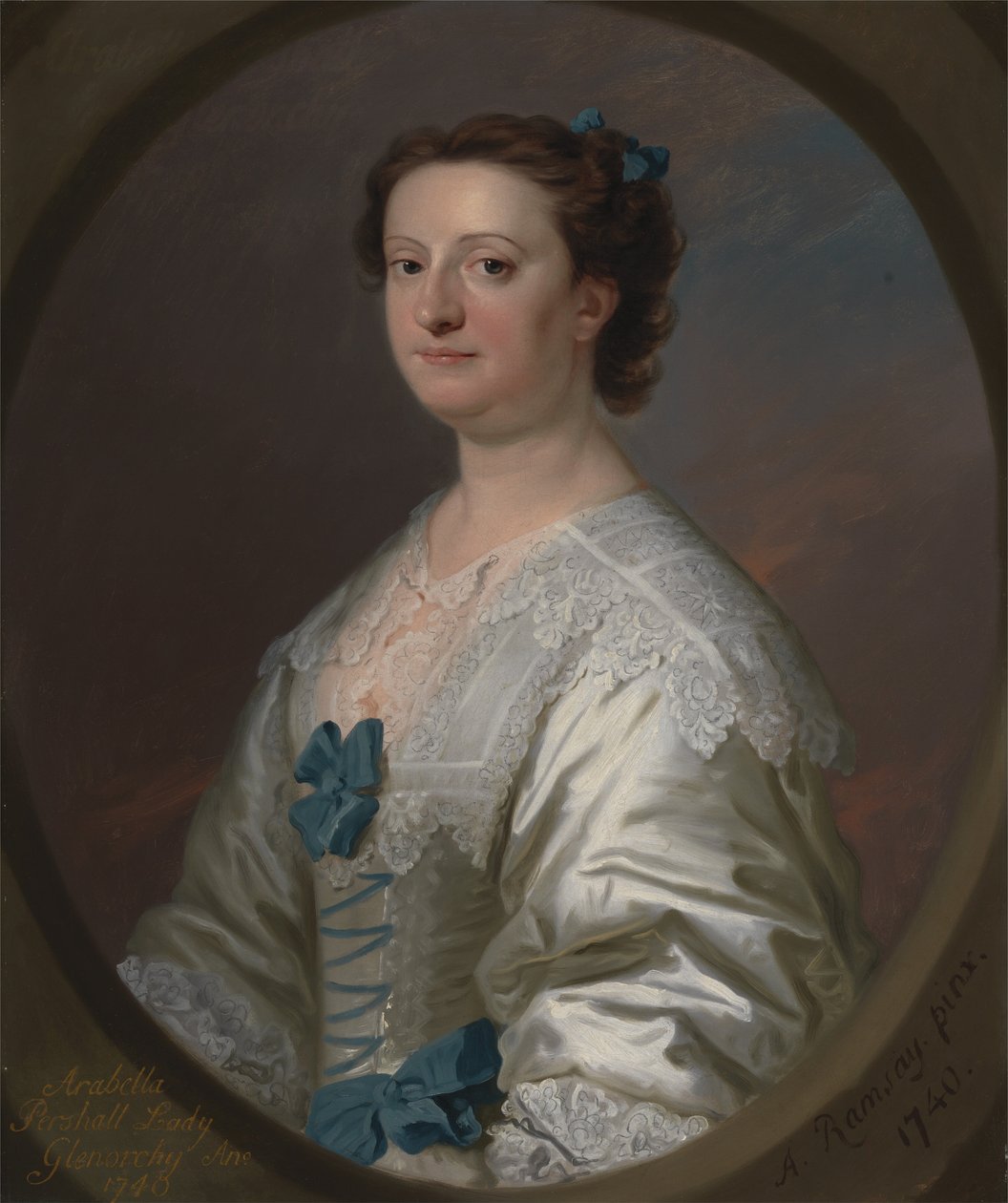Arabella Pershall, Lady Glenorchy door Allan Ramsay