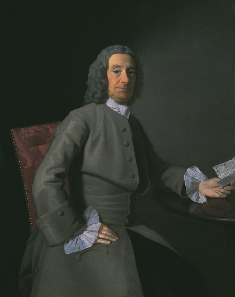 John Sargent de Oudere, 1753 door Allan Ramsay