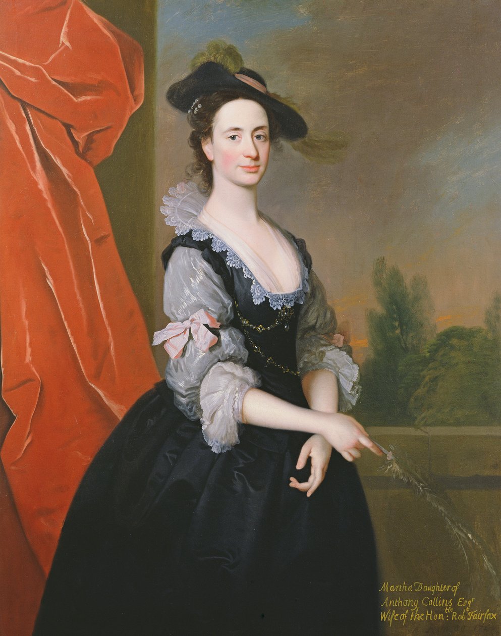 Martha Fairfax door Allan Ramsay